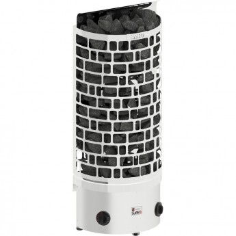 Электрическая печь SAWO ARIES (6 кВт, встроенный пульт, пристенная, нержавейка)