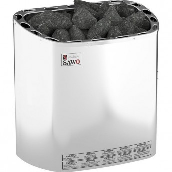 Электрическая печь SAWO SCANDIA SCA-90NS-Z (9 кВт, выносной пульт, внутри оцинковка, снаружи нержавейка)