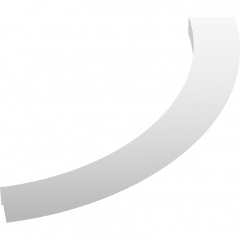 Монтажный фланец SAWO TH-COLLAR-ST6-CNR для печи TOWER TH6 сталь