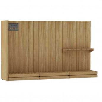 Выставочный стенд SAWO DP-17-1 кедр стена Выставочный стенд SAWO DP-17-1 кедр стена