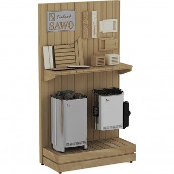 Выставочный стенд SAWO DP-15 классический малый 1,1м кедр Выставочный стенд SAWO DP-15 классический малый 1,1м кедр